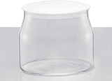 Rommelsbacher JG 1 ersättningsburk för yoghurt- och gräddostmaskin JG 80-1,2 liter med lock (paket med 2) Matförvaringslådor Naty Shop