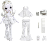 Rainbow High Shadow High Girl's Night Doll - Natasha Zima - 28cm modedocka i nyanser av grått, vitt hår och silveroutfit med accessoarer och kam - För samlare och barn från 6 år och uppåt