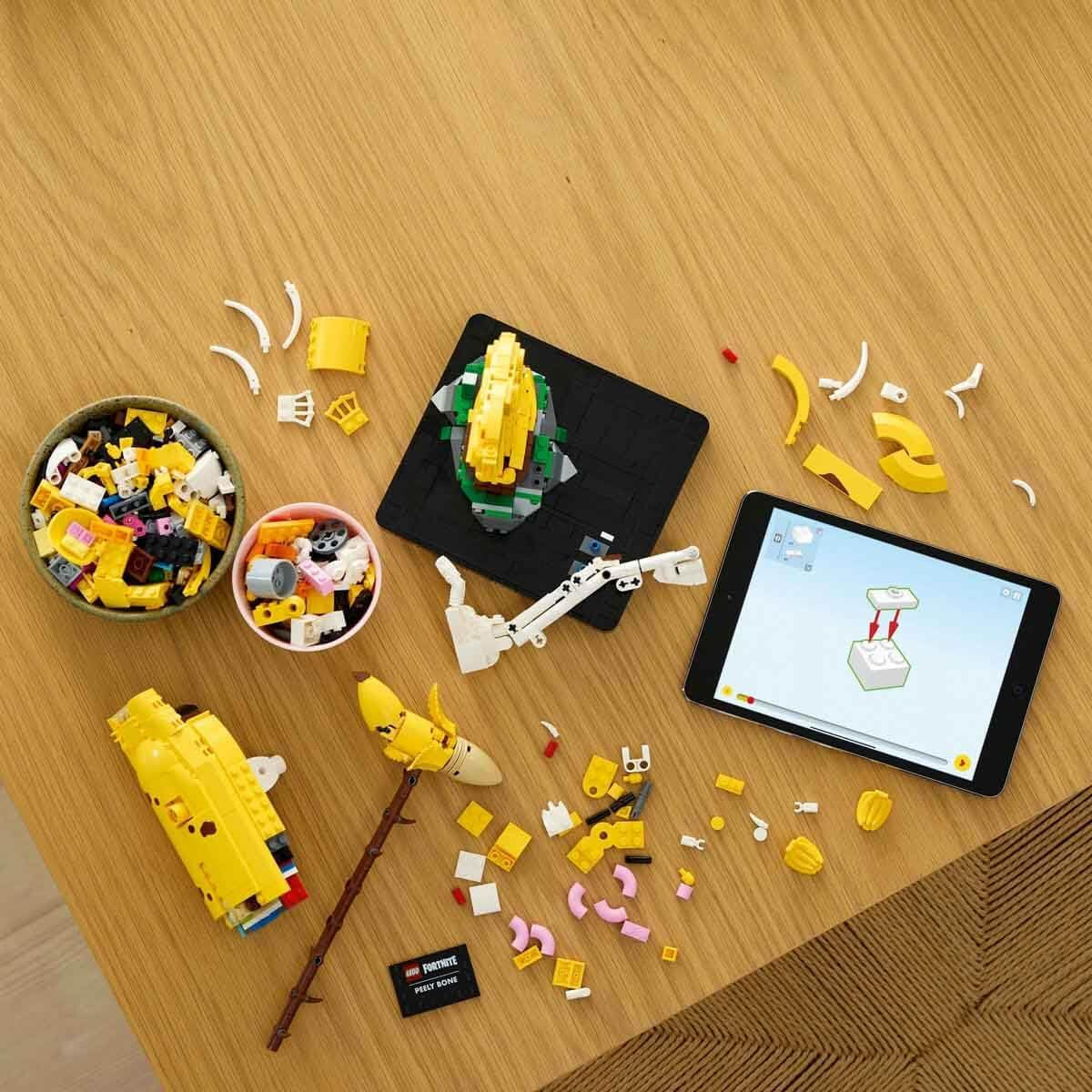 LEGO Fortnite benshali - Inklusive färgkastare och skålplockning - Samlarobjekt för videospelsfans - Byggset för vuxna som hem- eller kontorsdekoration - 77072 Byggset Besuche den LEGO-Store