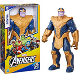 Marvel Avengers Titan Hero Series Deluxe Thanos Actionfigur Brun Actionfigurer Naty Shop
