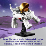 LEGO Creator 3In1 rymdastronautleksak, hund- och rymdskeppsmodellsats för barn, dagisdekorationer, kreativ present för pojkar och flickor 9 år gamla 31152 Byggset Besuche den LEGO-Store