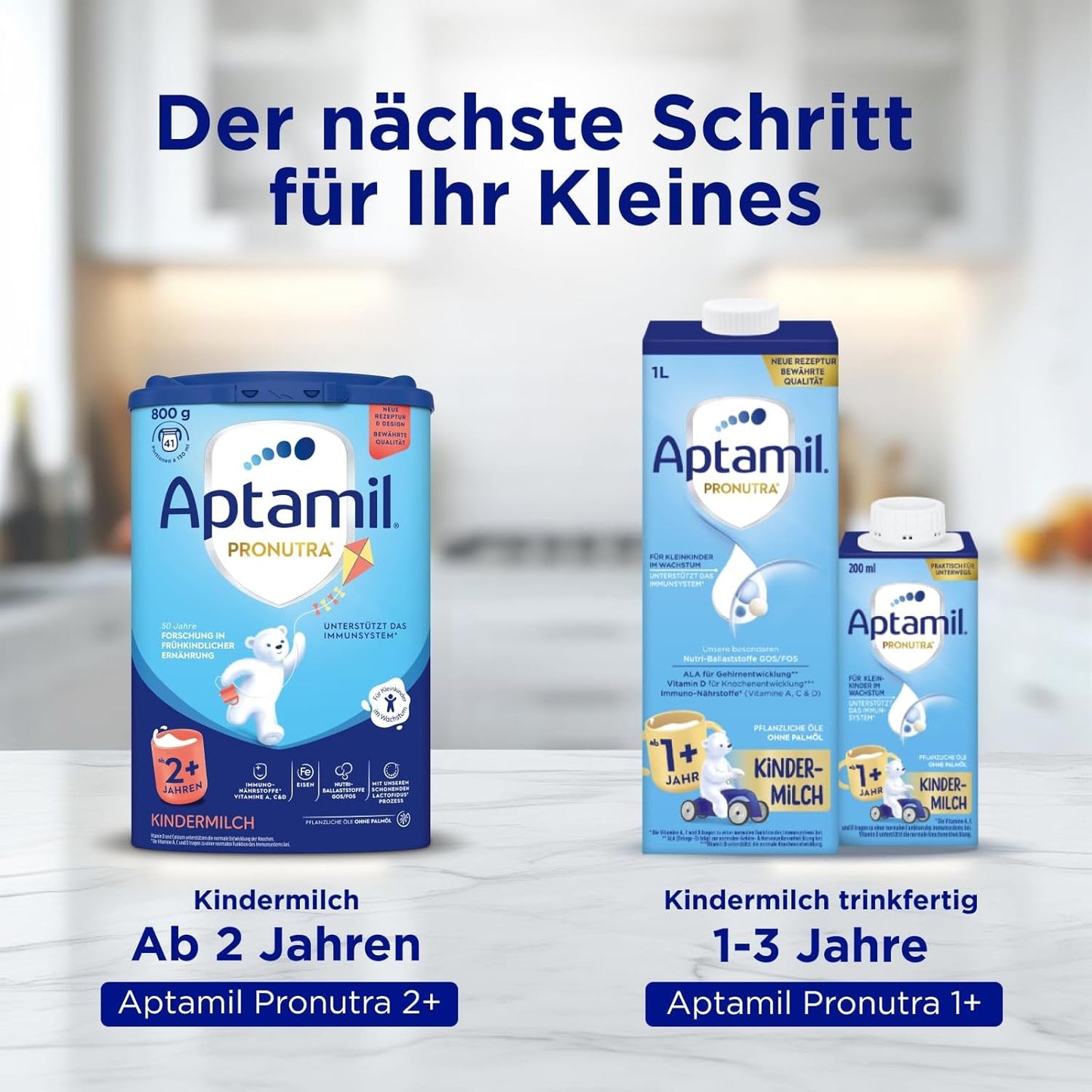 Aptamil Growth milk 1 Plus - Tillväxtmjölk från 1 år - 800g