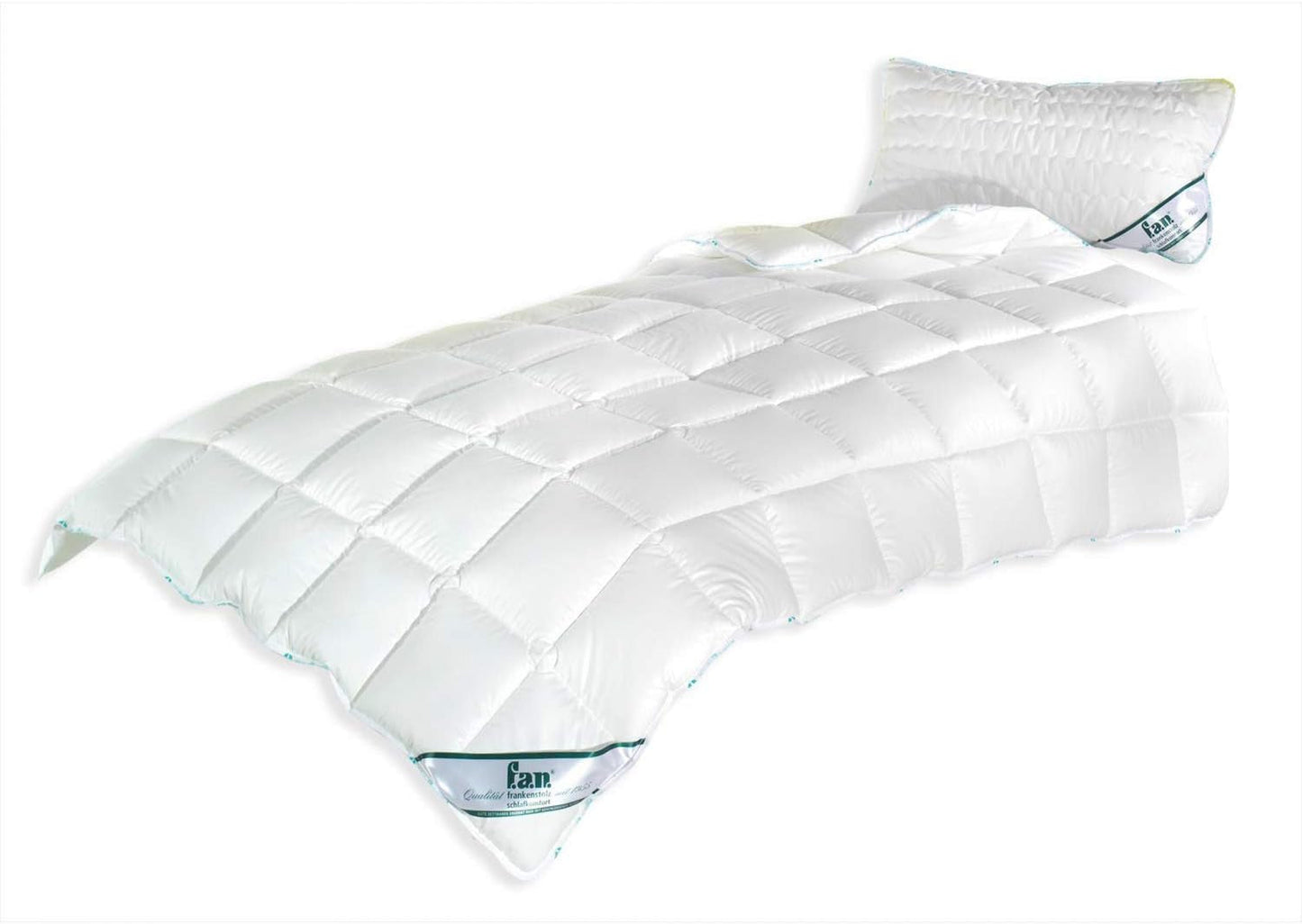 F.A.N. Frankenstolz 53300-10133-19 Lätt quiltad säng / F.A.N. Medisan / 135 X 200 Cm, natur Täcken och täcken Naty Shop Vjz quiltad säng 135 X 200 Cm
