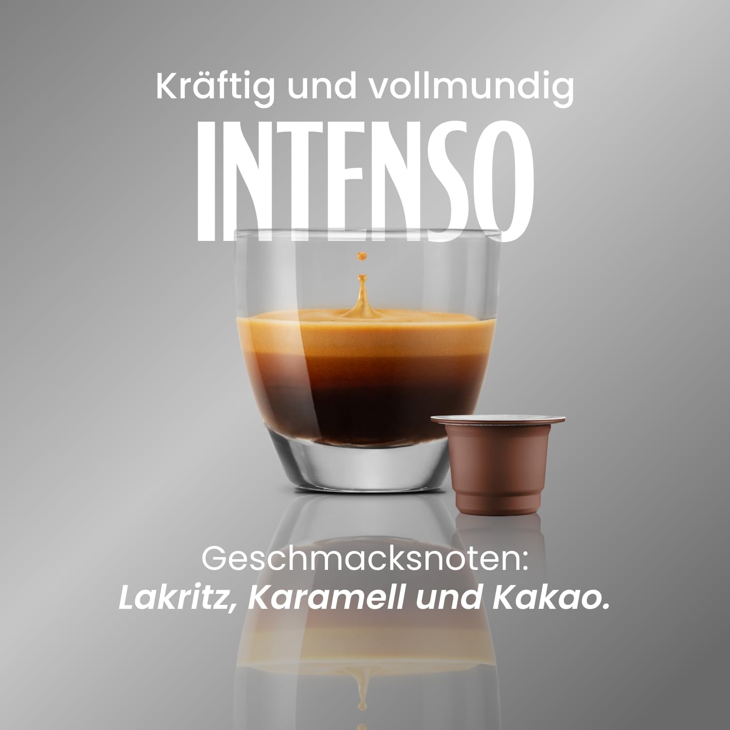 Caffè Vergnano 1882 - Èspresso Kompostierbare Kaffeekapseln , kompatibel med Nespresso, Intenso (Intenso) - Packung Enthält 100 Kapseln