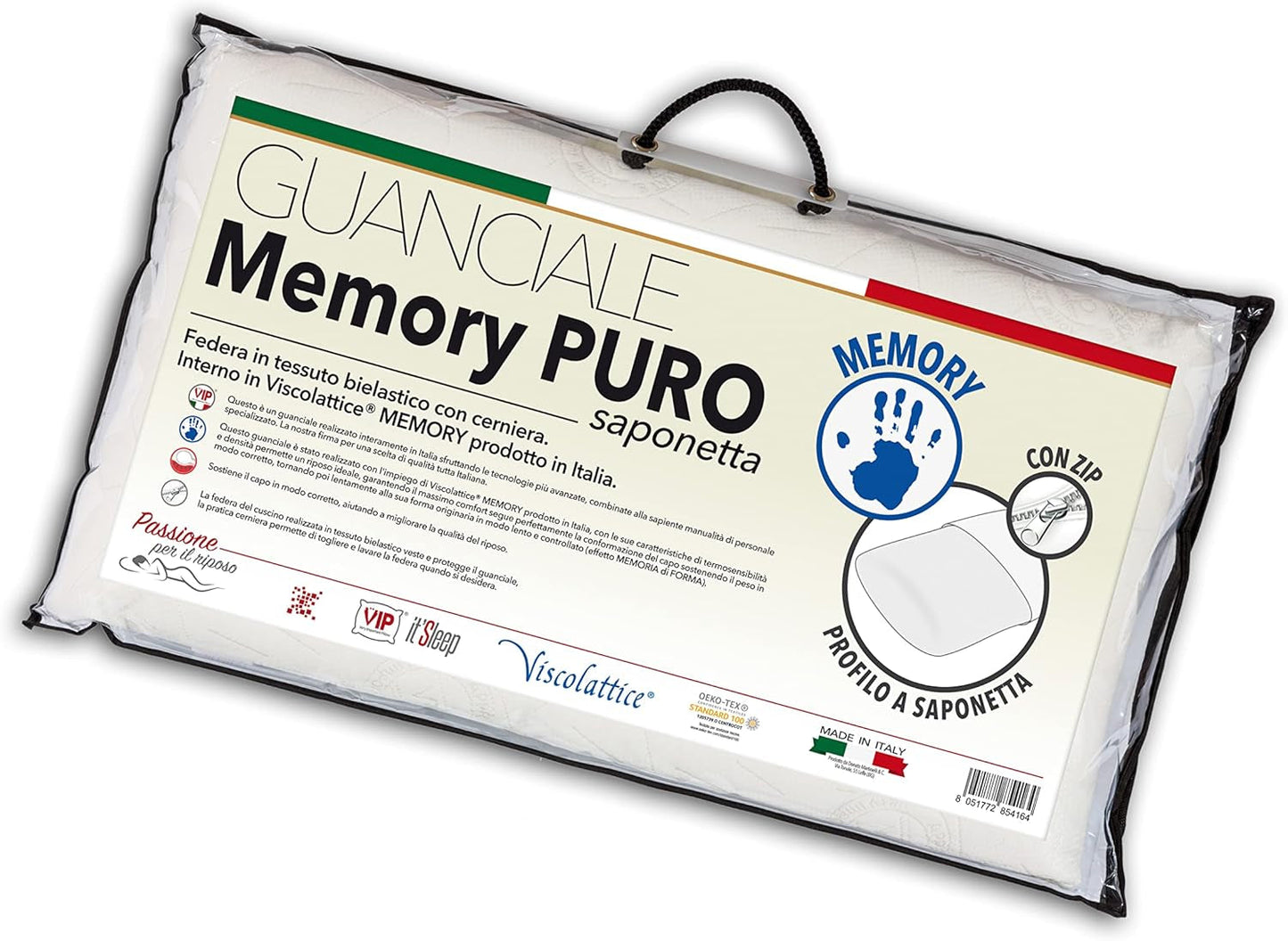 vip Mycket viktig kudde Memory Kudde, Vit, 50 X 80 Naty Shop Standard Kuddar Standardtitel