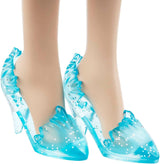 Elsa Mattel Disney Frozen Doll, Frozen Doll, Kambart blont hår, Positionerbara, Avtagbara Skor, Disney Presenter, Leksak 3+, HLW47