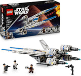 LEGO Star Wars 75399 Rebel U-Wing Starfighter - Leksak med oscillerande vingfunktion och 3 minifigurer inklusive Cassian Andor och K-2SO droidfigur - Present för pojkar i åldern 8+ och Andor-fans säsong 2 Byggset Beuche den LEGO-Store Standardtitel