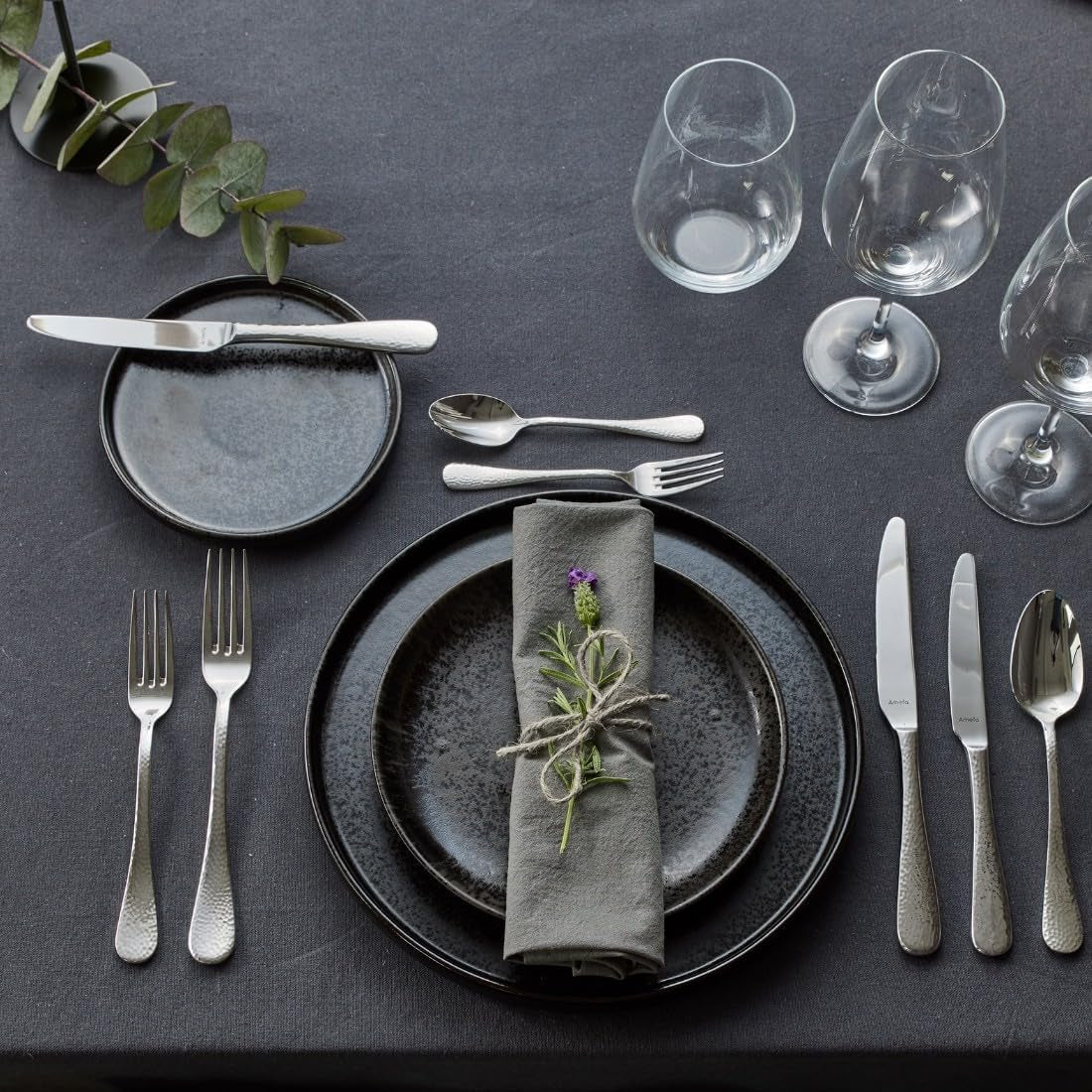 Amefa Sierra bestickset 6 personer | 24-delat rostfritt stål 18/10 Kitchen Naty Shop