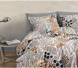MARIMEKKO Queen Sängkläder Set, Bomull Percale Sängkläder med matchande örngott, Heminredning året runt (Pieni Letto, Flerfärgad, Queen size-säng) Naty Shop Täcken och täcken