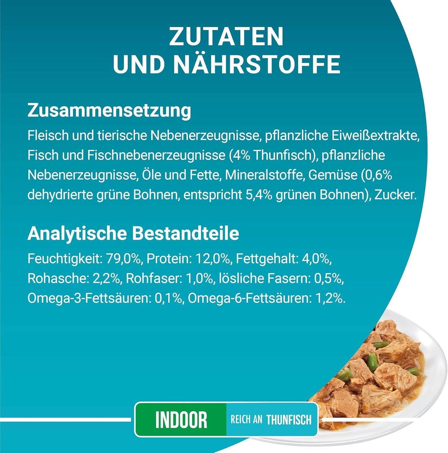 PURINA ONE Indoor Formula Wet Cat Food, ömma bitar i sås för hemmagjorda katter med tonfisk, förpackning om 26 (26 x 85 g)