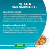 PURINA ONE Indoor Formula Wet Cat Food, ömma bitar i sås för hemmagjorda katter med tonfisk, förpackning om 26 (26 x 85 g)