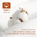 Duntäcke 135X200 All Seasons 100% Bomull 4 Seasons Duntäcke 135X200 Med Gåsdun Och Fjädrar Hög Fluffig 3D Baffelbox Medelvärme Täcken & täcken Naty Shop