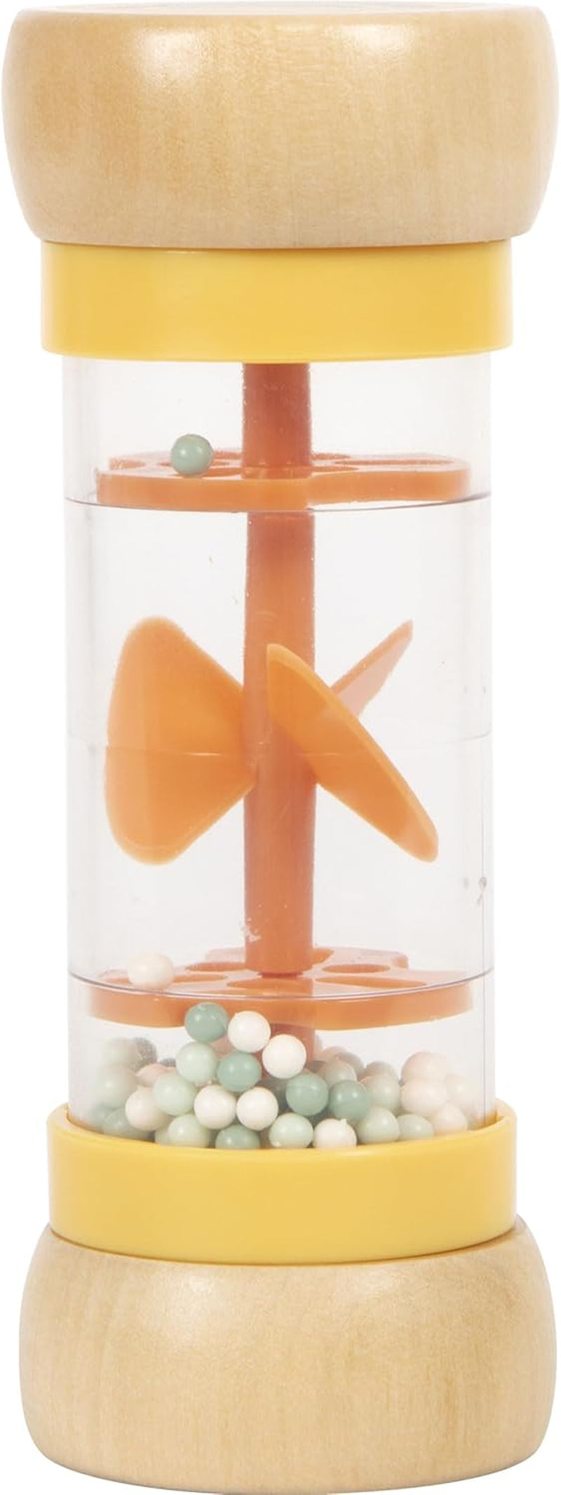 Small Foot rainmaker skallra "Safari", fascinerande sensorisk leksak i trä, för barn från 6 månader, 12458 Baby Toys Naty Shop