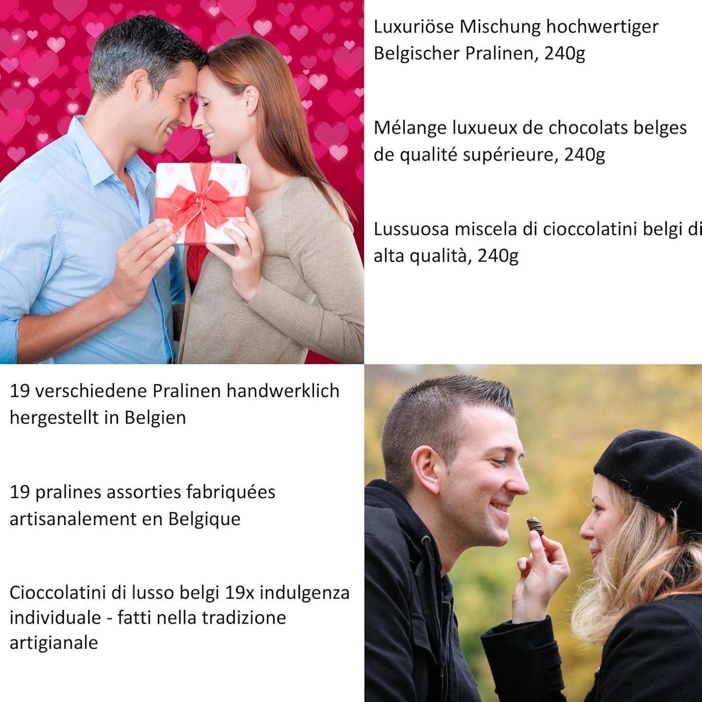 Limar Belgian Luxury Choklad: 19 individuella godsaker – tillverkade i traditionell stil