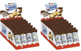 Kinder Happy Hippo Hasselnöt - Specialknäckiga rån med mjölk och hasselnötskräm - Karneval och Mardi Gras sötsaker - 1 förpackning innehållande 5 individuella barer på 20,7 g vardera