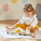 Janod - Sweet Cocoon musikaliska spår - 5 musikaktiviteter för barn - Tidig musikalisk utbildning - FSC träleksak - Från 12 månader, J04058 Baby Toys Naty Shop