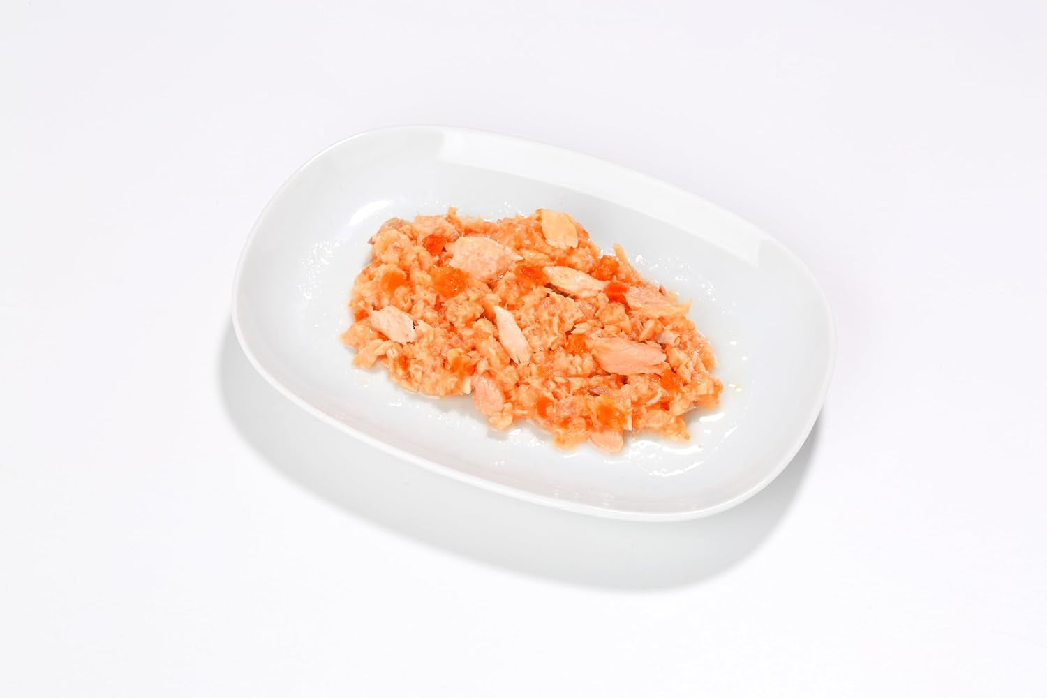 Almo Nature HFC Jelly - Våtfoder för vuxna katter - Lax och morötter - Mänsklig kvalitet, glutenfri - 6 x 70g