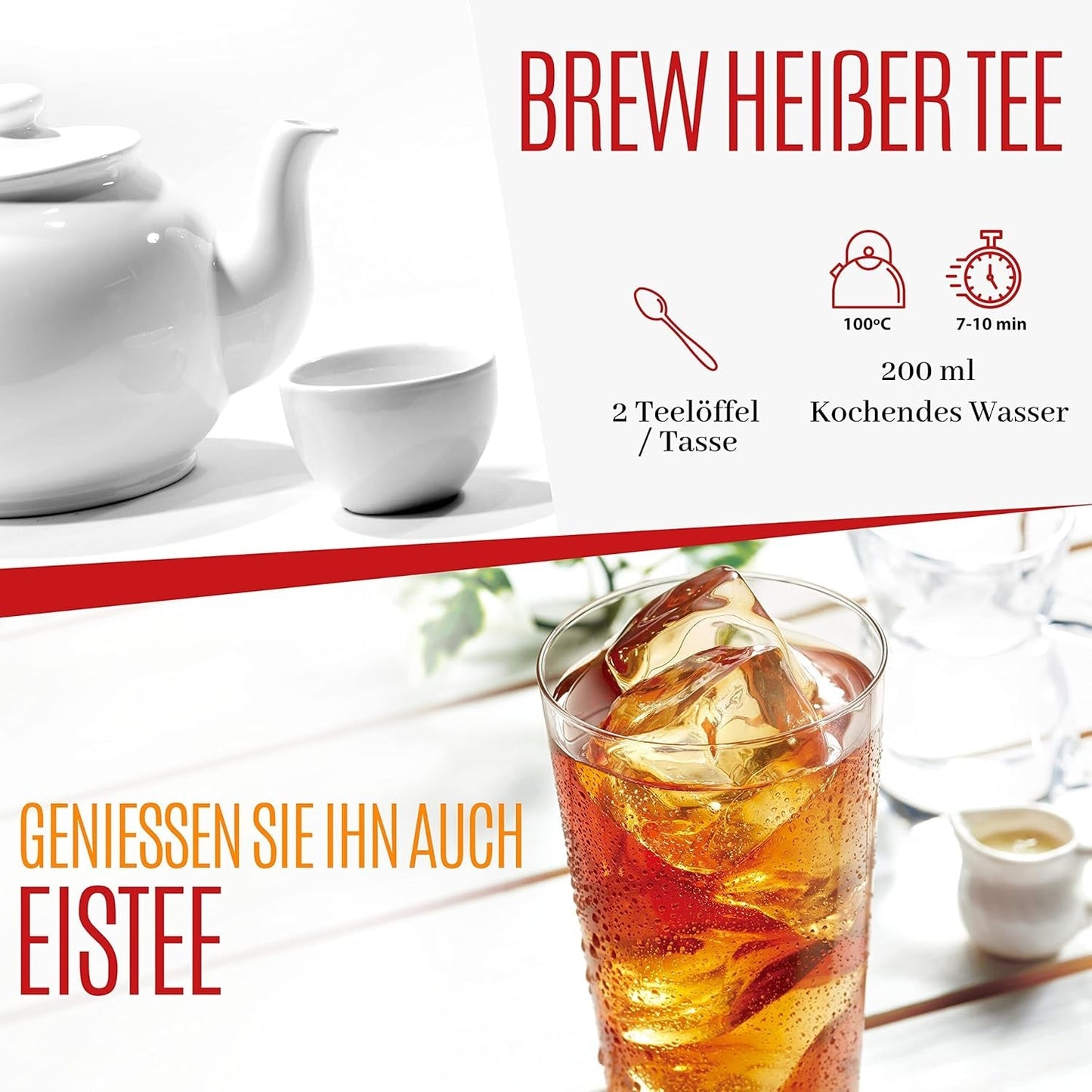 VITSTORM® BIO TEE Mom & Kids - Te för kvinnor och ammande - Rooibos, äpple, fänkål, citronmeliss, alchemilla, jordgubb - Avkopplande te - Fruktigt och gott - Koffeinfritt - Örtte 100 g