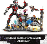 LEGO Marvel Captain America: Civil War Action Duell - Superhjältelekset med 8 minifigurer - Bygg- och lekset för leksaksflygplan - Present till pojkar och flickor 76314 Byggset Besuche den LEGO-Store