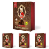 Reber Mozartkulor med mörk choklad, 6-pack med marsipan och nougat, vegansk - 1 x 120 g