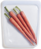 Stasher Bag Premium Silikon Återanvändbar Matpåse Halv Gallon Blå Hållbar Ugn Diskmaskin Frys Säker Miljövänlig Lunchpåse Matförberedelser 1893ml Matförvaringslådor Naty Shop Klar