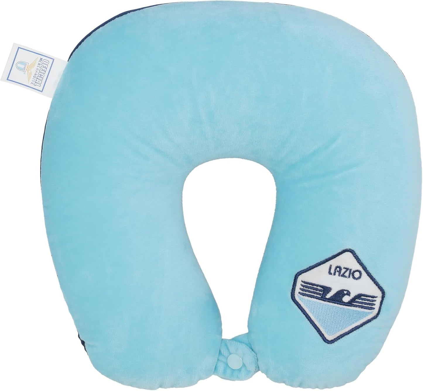 Only4Fan S.R.L. SS Lazio Nackkudde Officiell produkt Resekuddar Naty Shop Standardtitel