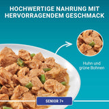 PURINA ONE Senior 7+ blötmat för katter, möra bitar i kycklingsås, förpackning om 26 (26 x 85g)