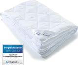 Aqua-Textil 4-säsong täcke 135X200Cm Filtar sammanknutna Vinter 800G Sommar 600G Klimatkontroll Oeko-Tex Täcken och täcken Naty Shop 135 X 200 Cm Microfiber 4 säsonger