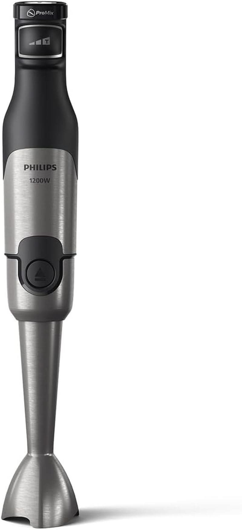 Philips 5000-Serie Stabmixer - 1200W Leistung. Promix-teknik. Led Geschwindigkeitsanzeiger. Stufenlose Geschwindigkeitseinstellung. Kompakt design. Leicht Zu Reinigen. Schwarz (HR2681/00) Kök Naty Shop Ställblandare