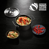 Fissler Adamant, serveringspanna, aluminium, non-stick, högkant, reptålig - Induktionsgrytor och stekpannor Naty Shop