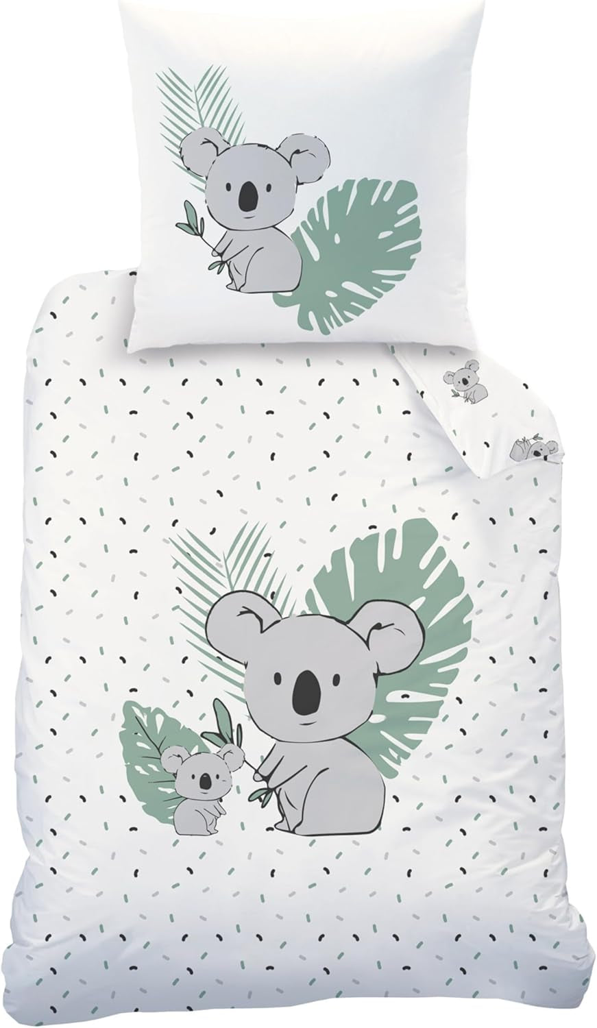 Barnsängkläder, Koalabjörn, unisex, 100 % bomull Sängkläder - barn Naty Shop
