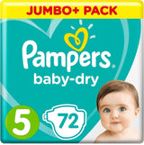 Pampers (gammal version), trosor, storlek 4, 9 kg-15 kg, trepack (1 x 88 blöjor)
