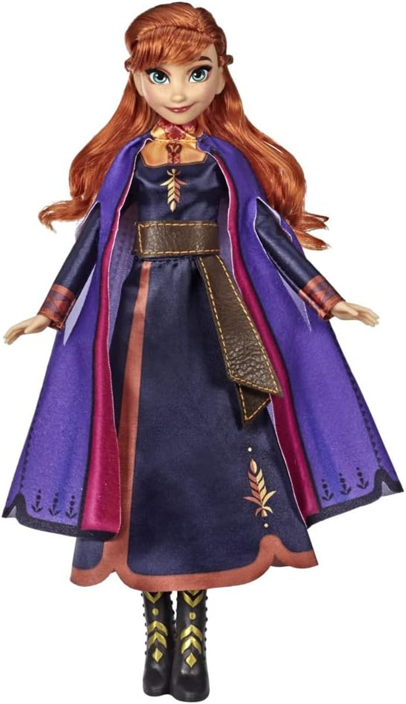Hasbro Ice Queen Singing Anna Musikdocka i lila klänning till Disneys The Ice Queen 2 Toy for 3 Years Old 57237830 Multicolor Naty Shop Dolls Standardtitel