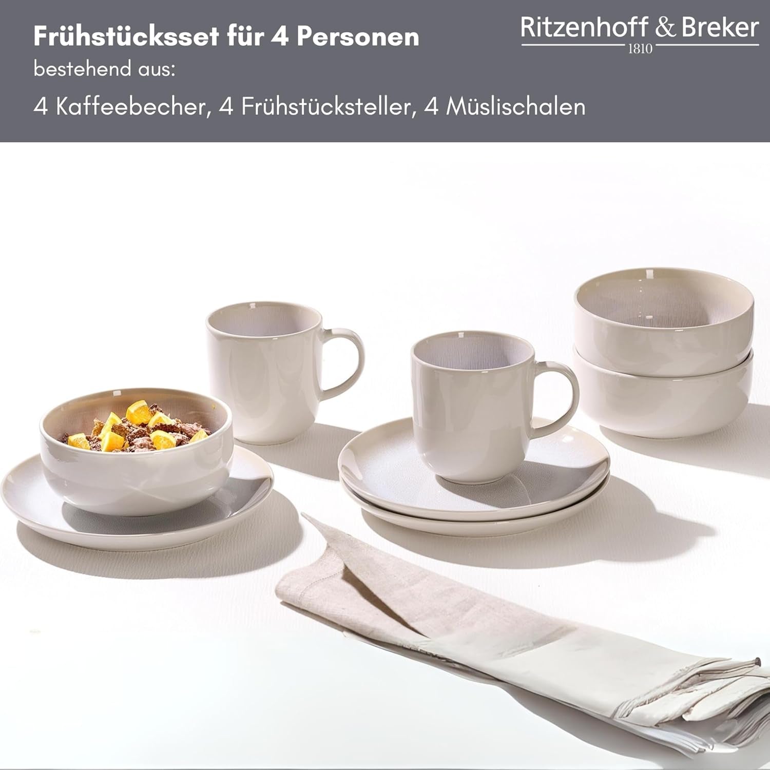 Ritzenhoff & Breker Laredo frukostset, 12 delar - DS