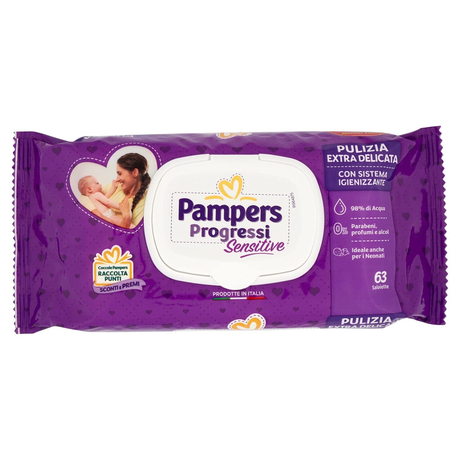 PAMPERS Sensen våtservetter, refillpack 56