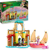 LEGO Wicked Glinda, Elphaba och Nessarose vid Shiz University Segelbåt och 3 Figurer Leksaksbåt Present för flickor och pojkar 7 år gamla dockhusälskare 75681 Byggset Besuche den LEGO-Store Standardtitel