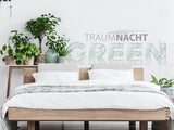 Traumnacht Green Sängkläder Set - All-Season Quilt 135X200 Cm + Kudde 80X80 Cm, slitstarkt med mikrofiberöverdrag, producerat enligt tysk kvalitetsstandard Täcken och täcken Naty Shop
