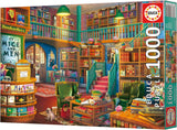 Educa - Pussel med 1000 bitar för vuxna | Bibliotek. Mått: 68 X 48 cm. Inkluderar Fixpuzzle pussellim. I 14 år (19925) Puzzle Naty Shop