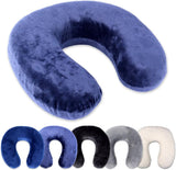 Rocco eK nackkudde, 4 färger tillgängliga, resekudde, nackstödskudde, ortopedisk nackstödskudde, Memory Foam