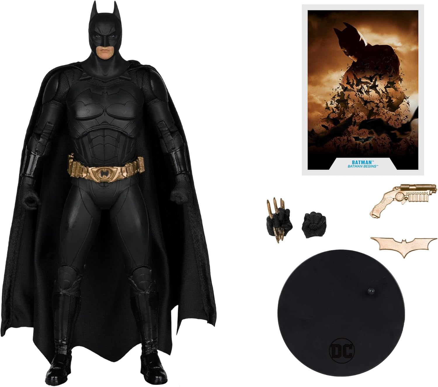 Mcfarlane Batman börjar DC Multiverse Action Figur Batman 18 Cm Actionfigurer Naty Shop
