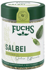 Fuchs, salvia, syrlig ton, delikat bitter för ravioli eller gnocchi, 14 gram kryddor Naty Shop