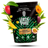 Green Mate Green Mango & Maracuya 0,5 kg | Mate fruktte | The exotic taste of Mate tea The power of cooling | Naturlig stimulering | Mate Tea från Brasilien | 500 g
