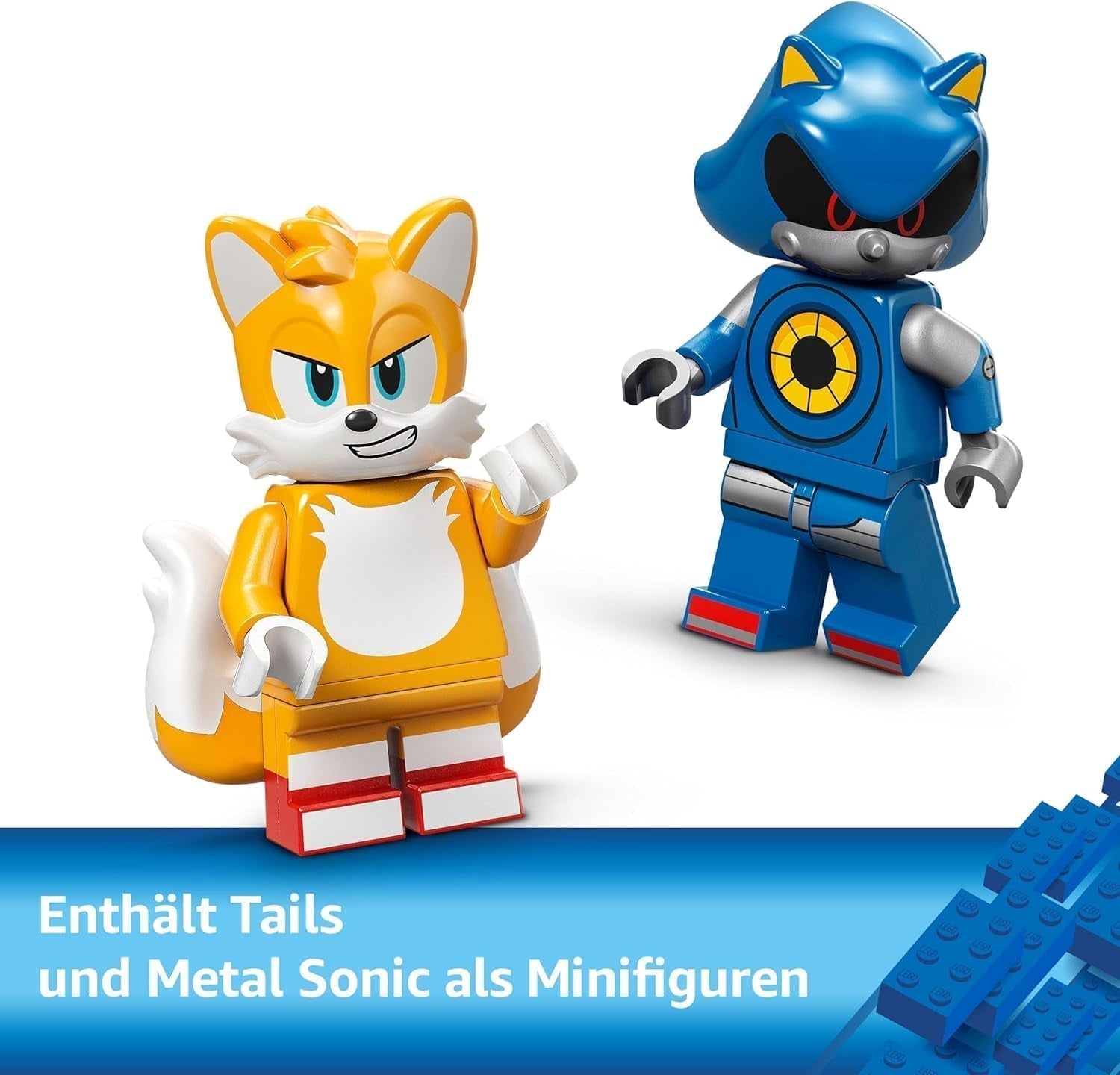 LEGO Sonic the Hedgehog Cyclone vs. Metal Sonic - Mechs samlarleksak med 2 minifigurer för videospel - Presentidé för pojkar och flickor från 8 år och tonårsspelfantaster 77002 Byggset Besuche den LEGO-Store