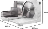Cutmaster Compact, skärare, rostfritt stål, 100 W rivare och skärmaskiner Naty Shop