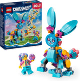 LEGO Dreamzzz Bunchus Creative Animal Adventures Barnleksakskanin 20-i-1 Fantasy-lekset med minifigur Izzie Present för flickor och pojkar 7 år 71488 Byggset Besuche den LEGO-Store Standardtitel