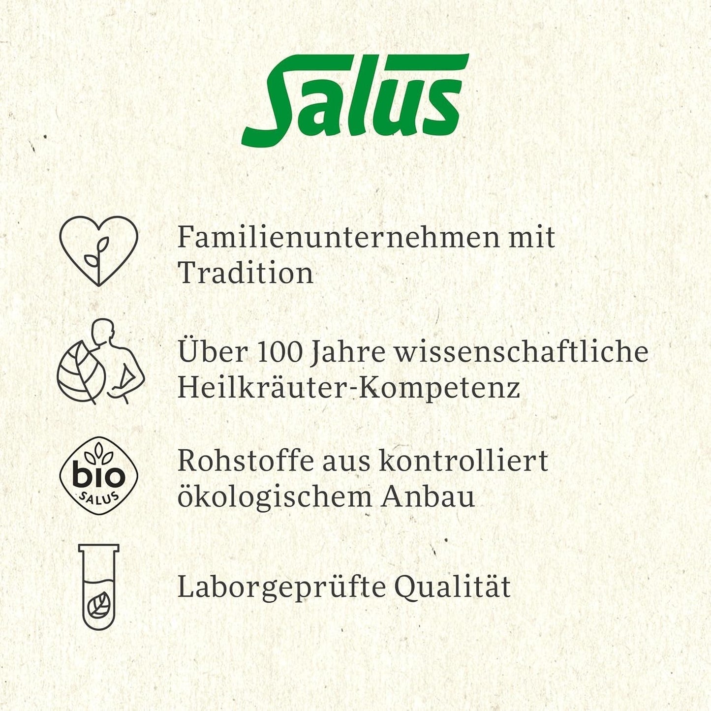 Salus - Krafttier Tea - The Quiet Cat - 1X 15 filterpåsar (28,5g) - Mynta örtte med Ashwagandha - Ekologiskt