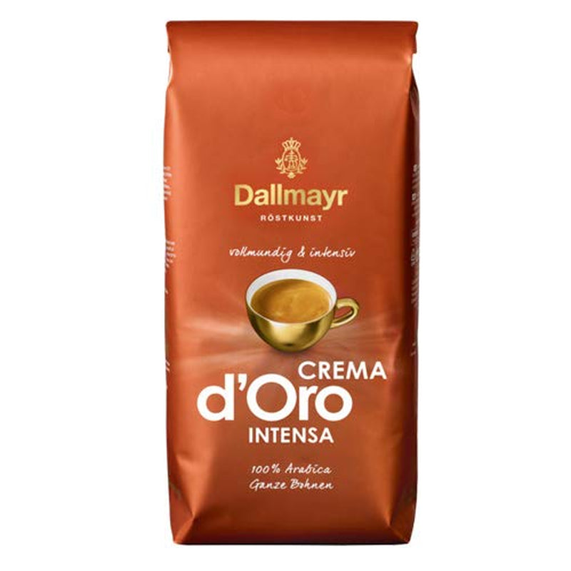 Crema d'Oro INTENSA Hela bönor, 8 x 1000g (8000g) - Kaffe från