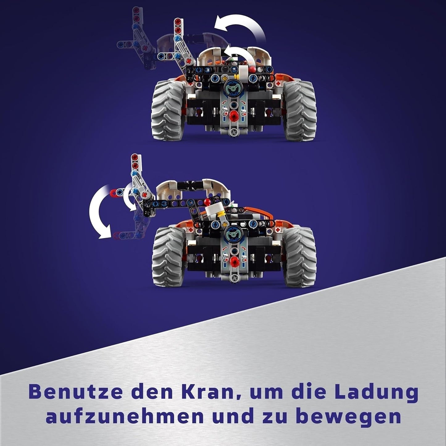 LEGO Technic LT78 rymdtransportfordon, rymdbyggnadsset för utforskningsresor och rymdäventyr, fantasifull lekupplevelse för pojkar och flickor, present till barn över 8 år 42178 Byggset Besuche den LEGO-Store