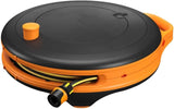 Fiskars Comfort L vattenhjul med hjul, all-inclusive bevattningsset, total räckvidd 31,5 m, automatisk upprullning, universal trädgårdsslang (Ø 13 mm), universal krananslutning, 1071670
