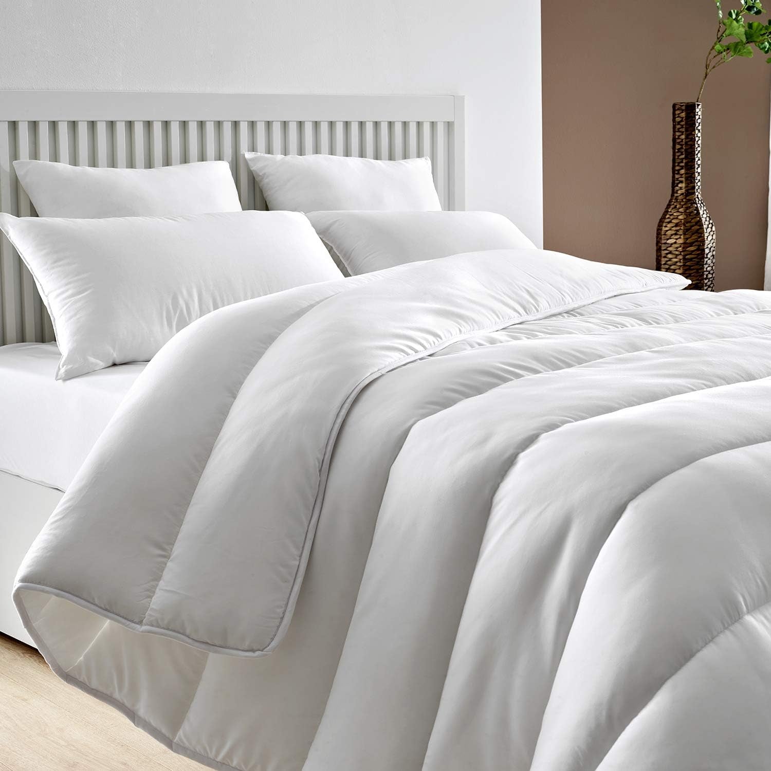Pikolin Home - 400 G Antikvalstertäcke, lämplig för vinterrum och låga temperaturer, säng 200-240 X 280 Cm. Täcken och täcken Naty Shop